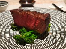 Main course: tenderloin, cooked to perfection