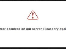 Error in Windows browser