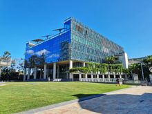 One of the buildings on the campus