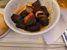Buddakan Pepper Beef - doesn't look like much but tasted great, would order again