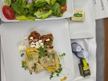 Starter and salad were fine. I ate them but not too memorable. 