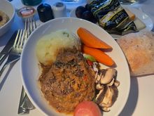 The beef short rib, which is billed the “signature dish” is very good, possibly the best food I’ve had in J since covid across all carriers
