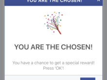unable to recover once a congratulations tab comes up