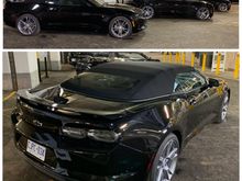 Camaro convertibles at Hertz