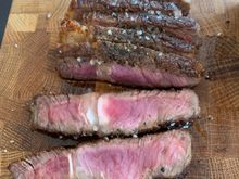 Rib Eye Steak Cooked to my Taste