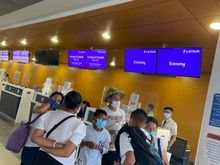 Check in. Quick. No premium lanes? I used mobile BP so skipped it this time. 
