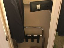Closet for storage and safe