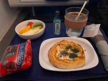 Tomato free margherita pizza