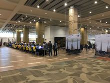 Thanks to Joumpa VIP meet & greet service we managed to bypass  1st arrival bottleneck : the vaccination registration certification 