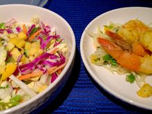 Shrimp starter was fine