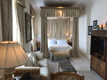 Bedroom with canopy bed