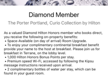 Breakfast info in app