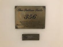 The other legendary suite on the left side of the pool wing