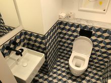 A seperate toilet off the living room