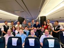 Tonifht’s 465 - A wonderful flight with an incredible crew and some great people! :)