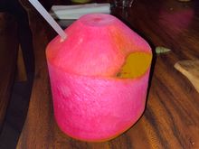 Interesting take on fresh coconut : kelapa muda 