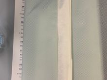Placemat with pocket containing napkin and utensils. 