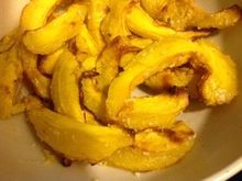 Roasted acorn squash seasoned with shio kōji