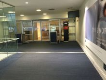 View from the escalator 