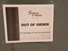 Sauna was out of order