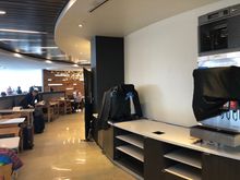 Note the soda machine 