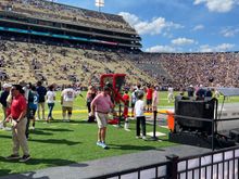 Ole Miss sideline