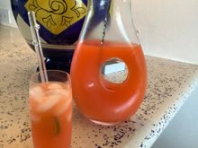 Welcome jarra (jug) of rum punch