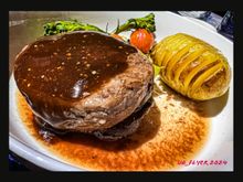 My partner and I both ordered the steak. Mine came out medium and hers was medium well. We ended sharing because hers was too tough to chew.