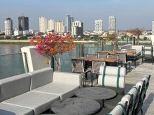 Rooftop view to the Mekong river