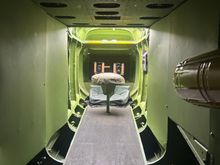 Tunnel through to the rear gunner position 