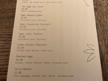 Hot items à la carte