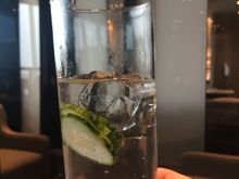 You get also spirits like Hendricks & tonic 