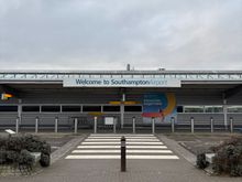 View from the car park exit 