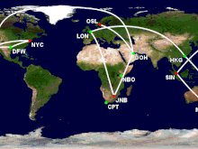 AlanT's tentative RTW itinerary