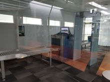 5. Somebody will come along and let you through into the screening room. You will need to show your onward boarding card and go through standard security, even though it will be just you and one security person.