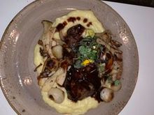 Steak and mashed