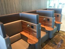 Private working booths 