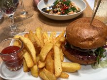 Reindeer burger