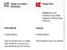 Upgrade price from CDG to BCN (Y to J) on 11/17/2017