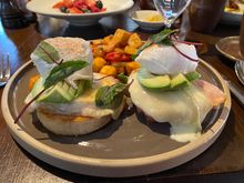 Eggs Benedict; delicious

