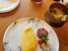 Restaurant breakfast -  signature omelette