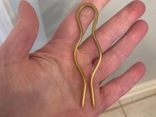 A classic hair pin bought on Etsy. When I was in Ireland, I used this every day and didn’t have to worry about the frizz. 