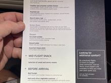December menu; I would get the chicken again and again