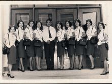 Cabin crew, c. 1960
