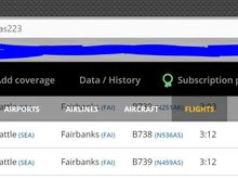 According to FR24, it flew.