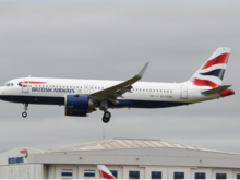 G-TTSH landing 27L this afternoon as BAW9274. 
Parked on Stand 591.