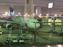 Our A330-200 at the gate