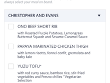 Five (5) Delta One Menu Options