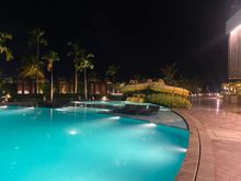 Adults pool, Followed by Kids pool & Water slide