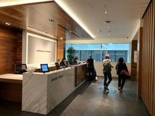 Check-in area